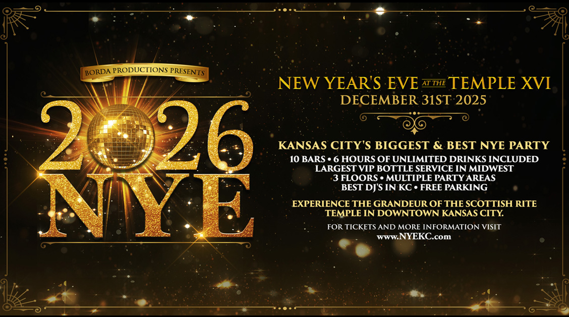 Kansas City New Year's Eve Party 2020 logo